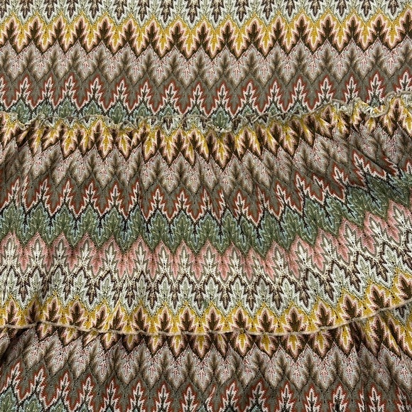 Sundance Southwestern Hippie Boho Crochet Multicolor Maxi Dress, Sz 8 - Picture 10 of 11